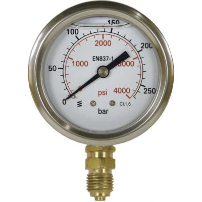 54900 Manometer 0-40 U 63mm 1/4AG von R+M / Suttner