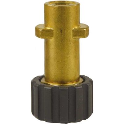 55993 Adapter HV 22 : Bajonett K Messing von R+M / Suttner