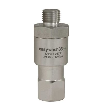 562391600 Drehgelenk easywash365  Messing vernickelt / Edelstahl von R+M / Suttner