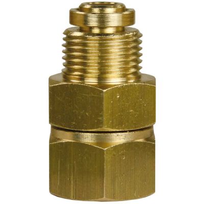 56260 Drehgelenk 3/8AG-1/4IG Messing kurz von R+M / Suttner