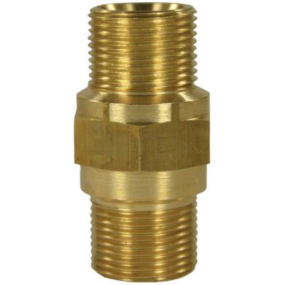 56950 Schlauchverbinder SW-27 22:22 schwer von R+M / Suttner