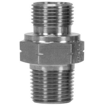 570892 Doppelnippel 3/8AGR-3/8AGN Edelstahl von R+M / Suttner