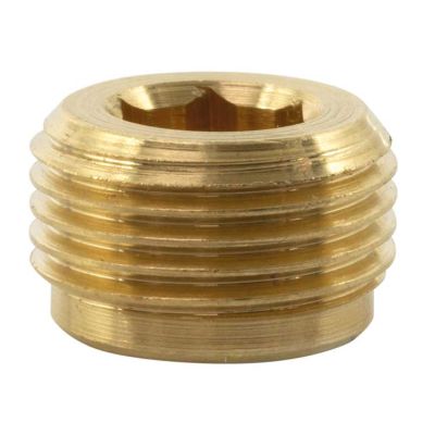 57800 Stopfen 1/8 ohne Rand Messing von R+M / Suttner