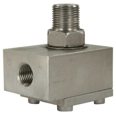 7502800 Drehgelenk 3/8""AG : 1/4""IG 600 bar Ede von R+M / Suttner