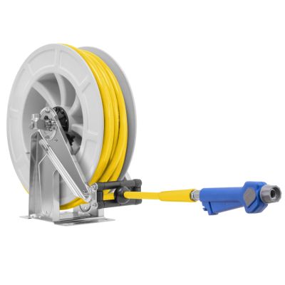 763532010 Schlauchaufr.grau PUReClean365+&reg; 60 bar 24 M.gelb von R+M / Suttner