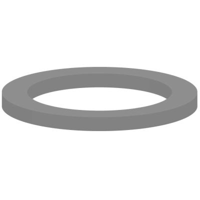 781130841 Alu-Dichtring f&uuml;r 1/4""IG (VPE 100 St&uuml;ck von R+M / Suttner