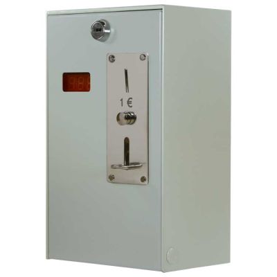 9281123039 M&uuml;nzautomat EMS-81 230V; Jetons Edelstahl von R+M / Suttner