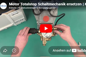 Motor Totalstop Schaltmechanik