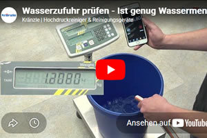 Wasserzufuhr