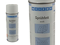 Spray fat, white