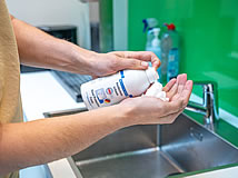 WEICON Handschutzschaum Anwendung