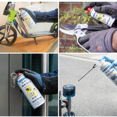 W 44 T Multi-Spray - 500ml - WEICON - Anwendungsbeispiele